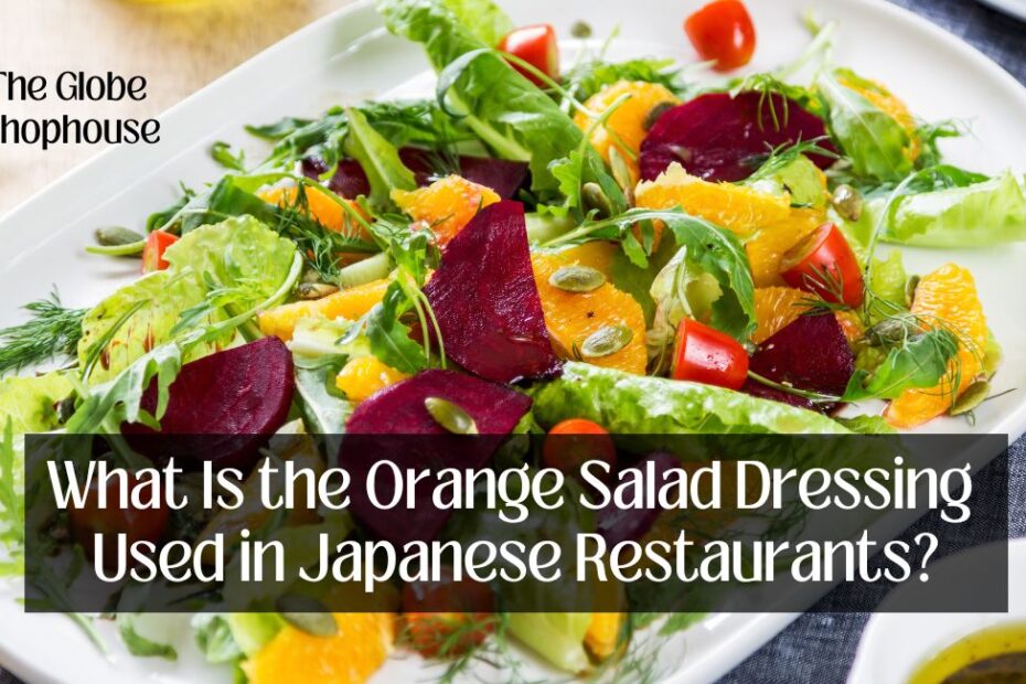 What Is the Orange Salad Dressing Used in Japanese Restaurants
